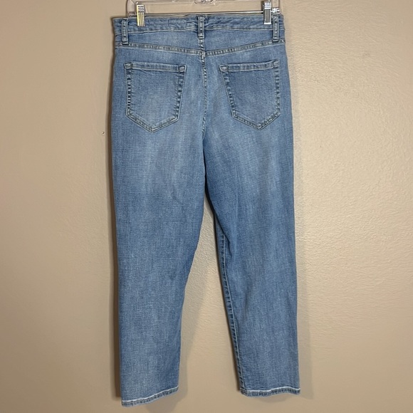 Anthropologie Ella Moss High Waist Straight Ankle Jeans - Picture 5 of 5